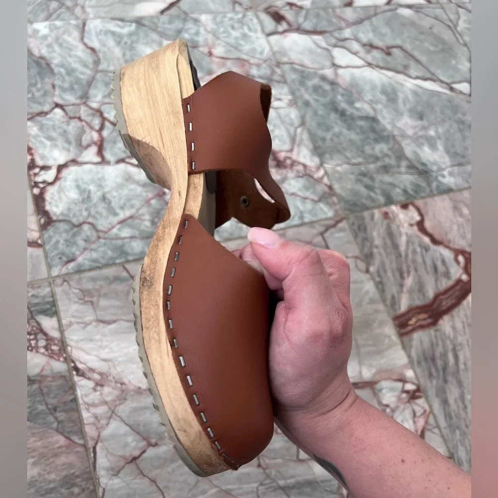 MIA Made in Sweden Sofia Swedish Mary
Jane Clogs - Leather - Picture 13 of 13